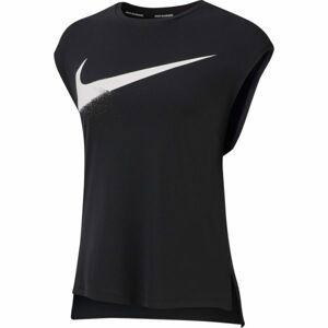Nike TOP SS REBEL GX černá XS - Dámské tričko bez rukávů