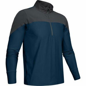 Under Armour QUALIFIER HALF ZIP zelená XL - Pánské tričko