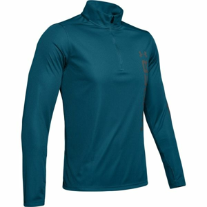 Under Armour SPEED STRIDE SPLIT 1/4 ZIP modrá XL - Pánské triko