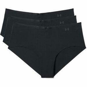 Under Armour PS HIPSTER 3PACK Dámské kalhotky, černá, velikost XL