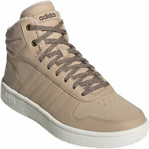 adidas HOOPS 2.0 MID hnědá 4.5 - Dámská volnočasová obuv