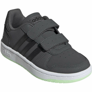 adidas HOOPS 2.0 CMF C šedá 32 - Dětská volnočasová obuv