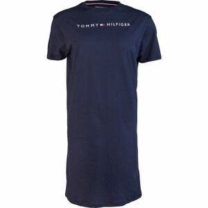 Tommy Hilfiger RN DRESS HALF SLEEVE tmavě modrá S - Dámské prodloužené tričko