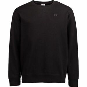 Russell Athletic CREWNECK SWEATSHIRT černá XXL - Pánská mikina