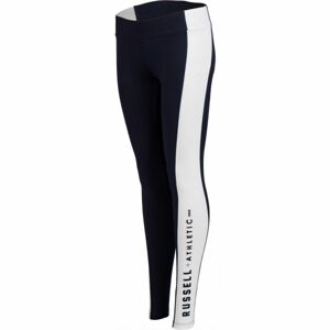 Russell Athletic PANEL LEGGING Dámské legíny, tmavě modrá, velikost S