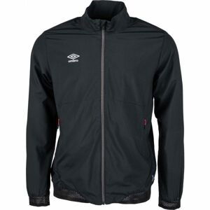 Umbro TRAINING WOVEN JACKET Pánská sportovní bunda, Černá, velikost