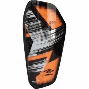 Umbro NEO PRO D30 GUARD Pánské fotbalové chrániče, Oranžová,Černá,Stříbrná, velikost