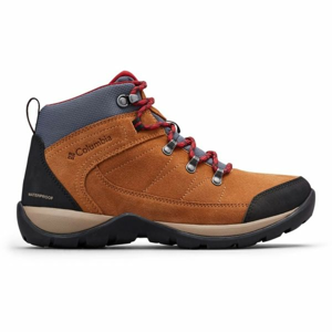 Columbia FIRE VENTURE S II MID WP hnědá 6 - Dámská outdoorová obuv