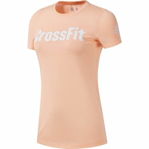 Reebok FEF SPEEDWICK oranžová S - Dámské tričko