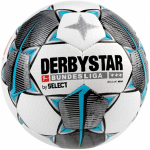 Select DERBYSTAR BRILLANT REPLICA MINI Fotbalový míč, bílá, velikost 1