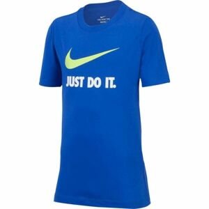 Nike NSW TEE JDI SWOOSH modrá M - Chlapecké tričko