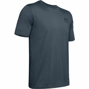 Under Armour SPORTSTYLE LEFT CHEST SS tmavě šedá L - Pánské tričko