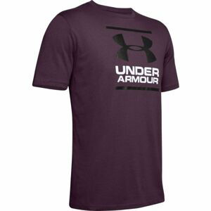 Under Armour GL FOUNDATION SS T Pánské tričko, fialová, velikost S