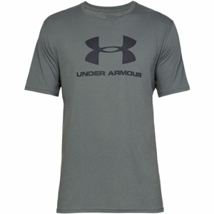 Under Armour SPORTSTYLE LOGO SS šedá XXL - Pánské tričko