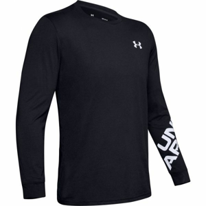 Under Armour WORDMARK SLEEVE LS černá L - Pánské triko s dlouhým rukávem