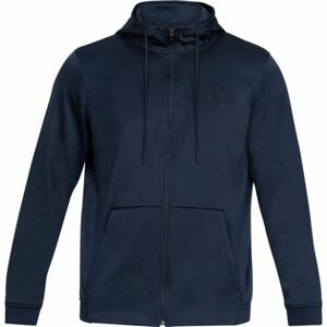 Under Armour FLEECE FZ HOODIE modrá S - Pánská mikina