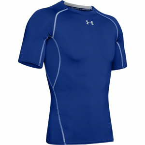 Under Armour HG ARMOUR SS modrá M - Pánské tričko