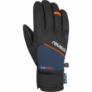 Reusch LUKE R-TEX XT Lyžařské rukavice, Černá,Tmavě modrá,Bílá, velikost 10