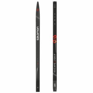 Salomon SET ESCAPE 6 GRIP + ACCES PLK Běžecké lyže na klasiku, černá, velikost 190