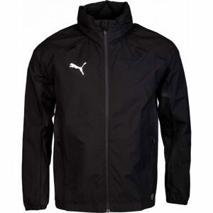 Puma LIGA TRAINING RAIN JACKET Pánská sportovní bunda, černá, velikost XS