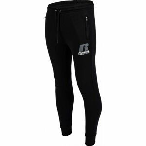 Russell Athletic CUFFED ZIP POCKET PANT "R" černá L - Pánské tepláky