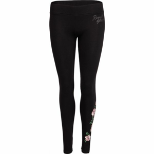 Russell Athletic FLORAL LEGGINGS černá L - Dámské legíny