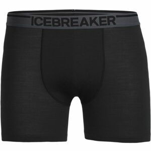 Icebreaker ANTOMICA BOXERS Pánské funkční boxerky, černá, velikost M