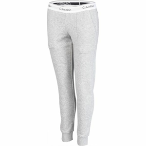 Calvin Klein BOTTOM PANT JOGGER šedá S - Dámské tepláky