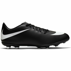 Nike BRAVATA II FG Pánské lisovky, Černá,Bílá, velikost 7.5