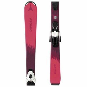 Atomic VANTAGE GIRL X 100-120 + C 5 GW Dětské sjezdové lyže, růžová, velikost 120