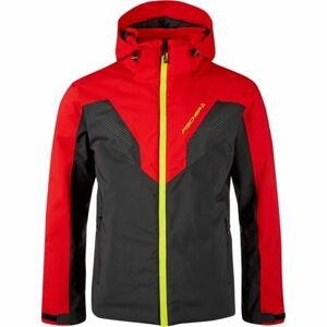 Fischer JACKET KAPRUN M červená XL - Pánská lyžařská bunda