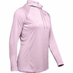 Under Armour TECH LS HOODY 2.0 Dámská mikina, Růžová,Tmavě šedá, velikost L