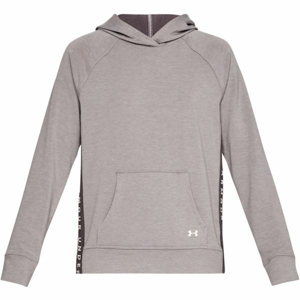 Under Armour FEATHERWEIGHT FLEECE HOODY šedá M - Dámská mikina