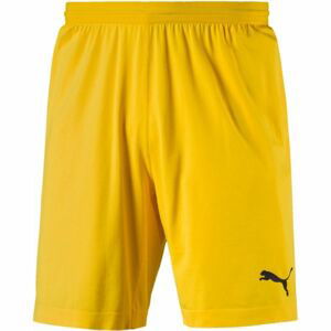 Puma FINAL EVOKNIT GK SHORT Pánské brankářské trenky, žlutá, velikost S