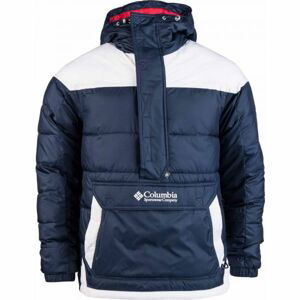 Columbia LODGE PULLOVER JACKET Pánská zimní bunda, tmavě modrá, velikost M