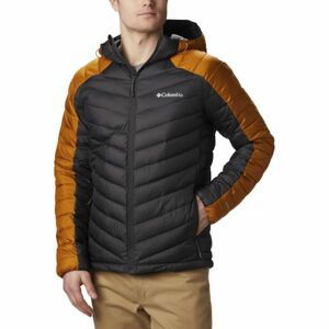 Columbia HORIZON EXPLORER HOODED JACKET tmavě šedá XL - Pánská zateplená bunda