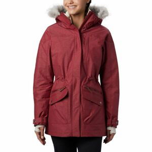 Columbia CARSON PASS IC JACKET vínová XL - Dámský zimní kabát