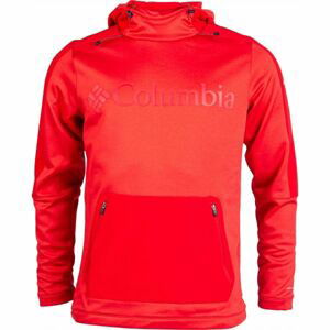 Columbia MAXTRAIL MIDLAYER TOP Pánská outdoorová mikina, červená, velikost S