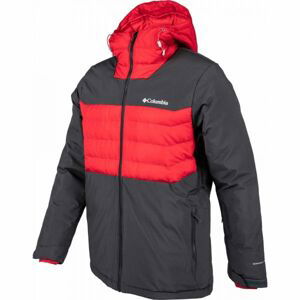 Columbia WHITE HORIZON HYBRID JACKET Pánská voděodolná bunda, tmavě šedá, velikost