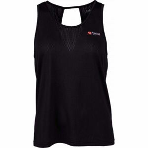 Fitforce GOSTA Dámský fitness top, černá, velikost XL