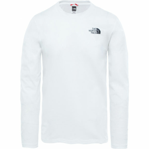 The North Face L/S EASY TEE bílá S - Pánské tričko