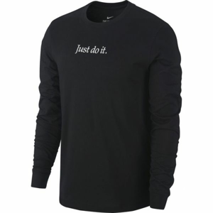 Nike NSW LS TEE JDI EMB M černá M - Pánské tričko s dlouhým rukávem