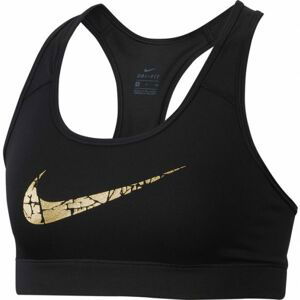 Nike VCTRY COMP BRA MTLLC GRX černá L - Dámská sportovní podprsenka