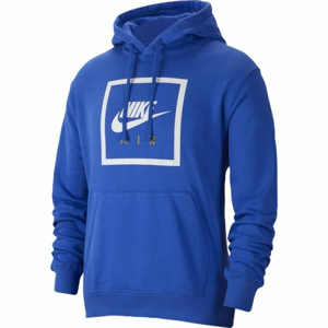 Nike NSW PO HOODIE NIKE AIR 5 M modrá S - Pánská mikina