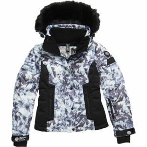 Superdry LUXE SNOW PUFFER černá 12 - Dámská lyžařská bunda