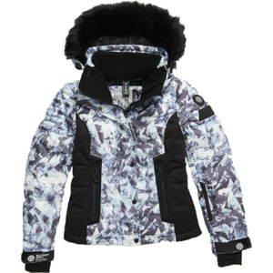 Superdry LUXE SNOW PUFFER Dámská lyžařská bunda, mix, veľkosť 16