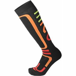 Mico MEDIUM PERFORMANCE SNOWBOARD SOCKS W Dámské snowboardové ponožky, černá, velikost L