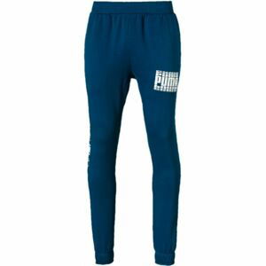 Puma REBEL BOLD PANTS CL FL modrá S - Pánské sportovní tepláky