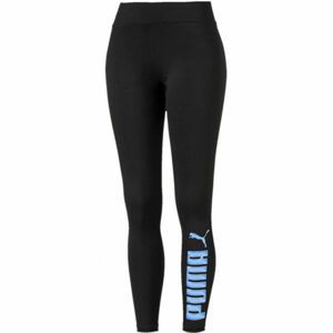 Puma ESS + GRAPHIC LEGGINGS Dámské sportovní legíny, černá, veľkosť XS