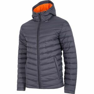 4F MEN´S JACKET tmavě šedá XL - Pánská bunda